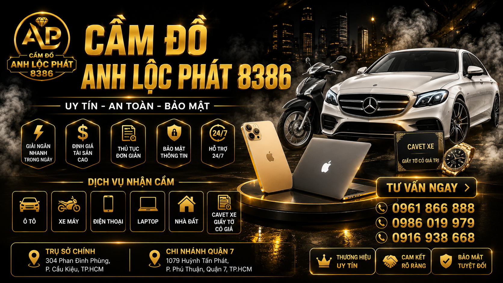 Cầm Điện Thoại Quận 7